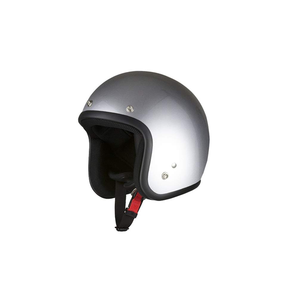 Bike Parts Center Bike Helmet Jet Silver 7505 FREE Circumference (Head 57cm~60cm)