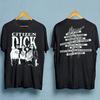 American Vintage Citizen Dick Band Tour Double Sided Men's T-Shirt Summer New Streetwear Men's and Women's T-Shirt