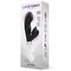 Sliper Vibrador Conejito Silicona Negro