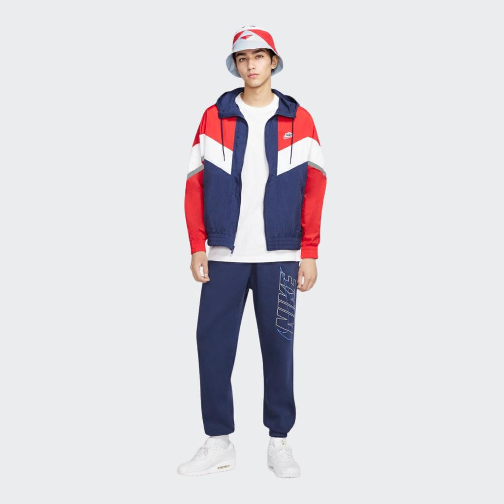 Nike Sportswear Windrunner+ Hooded Reflective Windbreaker Men Jackets Red CZ0782-410