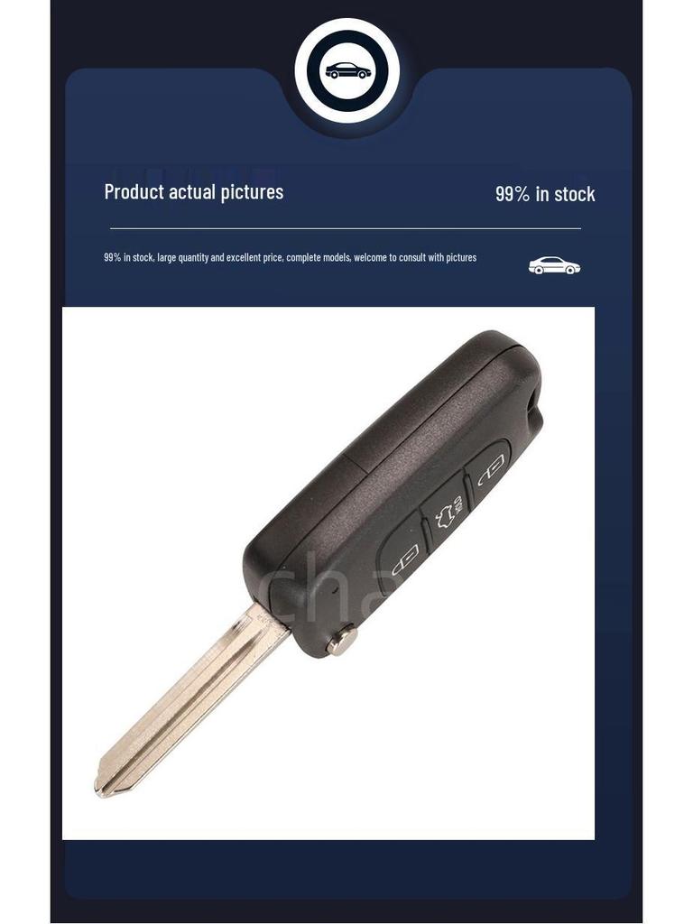 95430-1M250/1X000 Kia Folding Remote Car Key, ID46 433MHz FSK Compatible