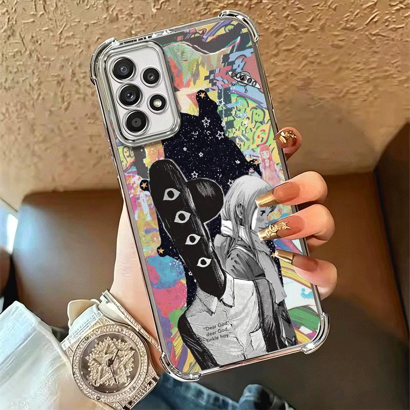 Мягкий чехол для телефона Oyasumi Punpun Anime для Samsung A17 A27 A07 A37 A57 A16 A56 A15 A55 A14 A54 A13 A53 A26 A36 A25 A35 A24 A34 A23