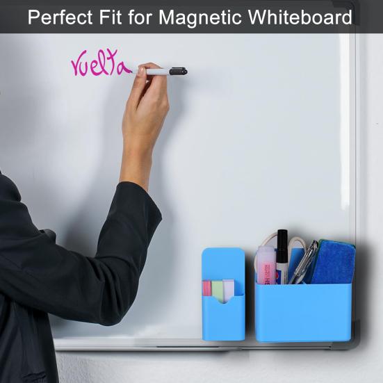 2 шт. магнитный ящик для хранения прочный легкий органайзер для карандашей универсальный магнитный ящик для мелочей для доски на холодильник