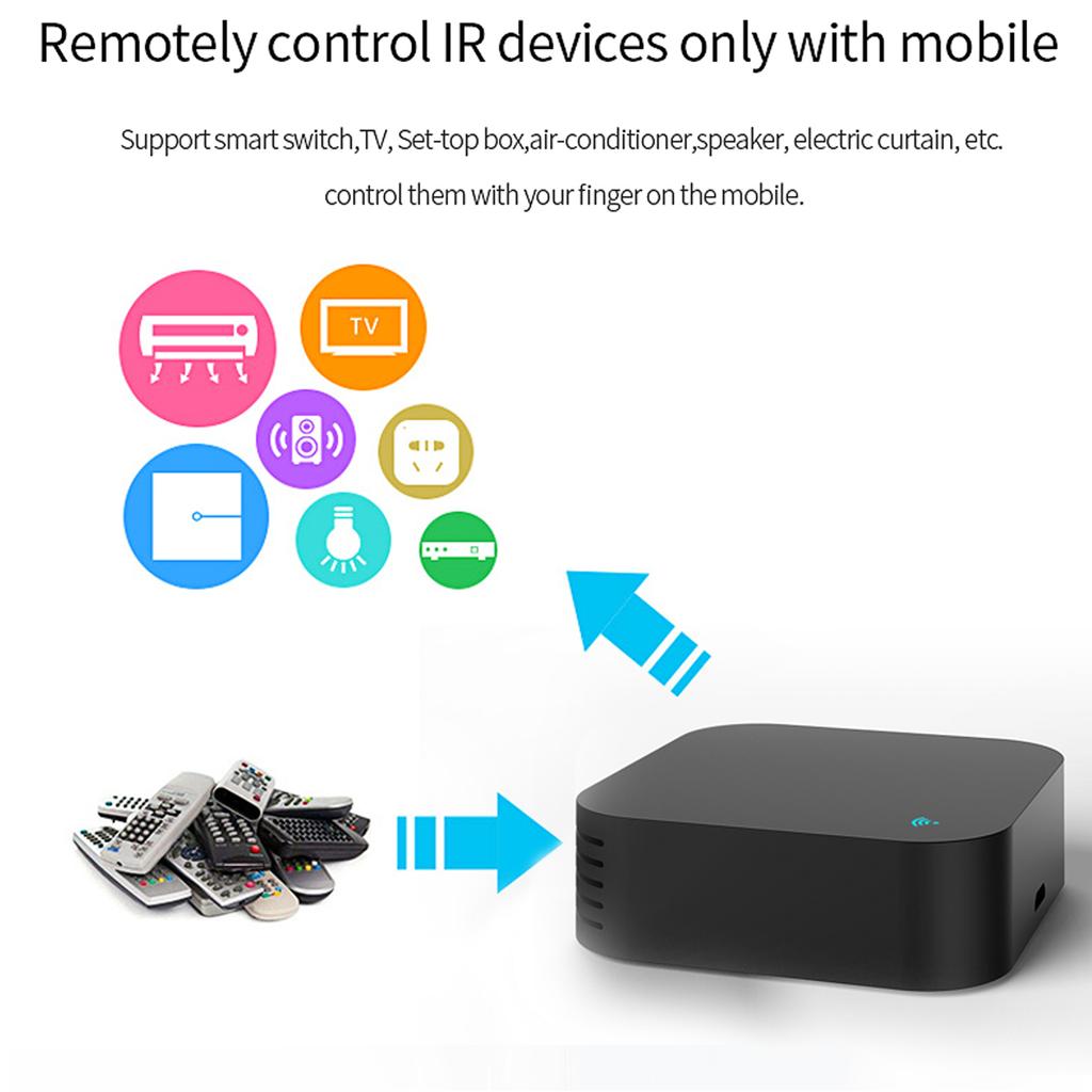 S06Pro Tuya WiFi Infrared Rays Remote Controls Temperature Humidity Sensors APP/Voice Control