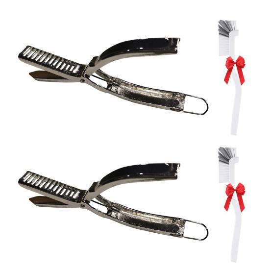 Удалитель реберной пленки Нержавеющий триммер для мяса Инструменты для снятия реберной пленки Аксессуар для барбекю на заднем дворе