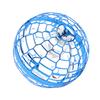 Flying Oab Toy Lighting Rotatable Ball Toy with Remote Control for Outdoor Play Blue