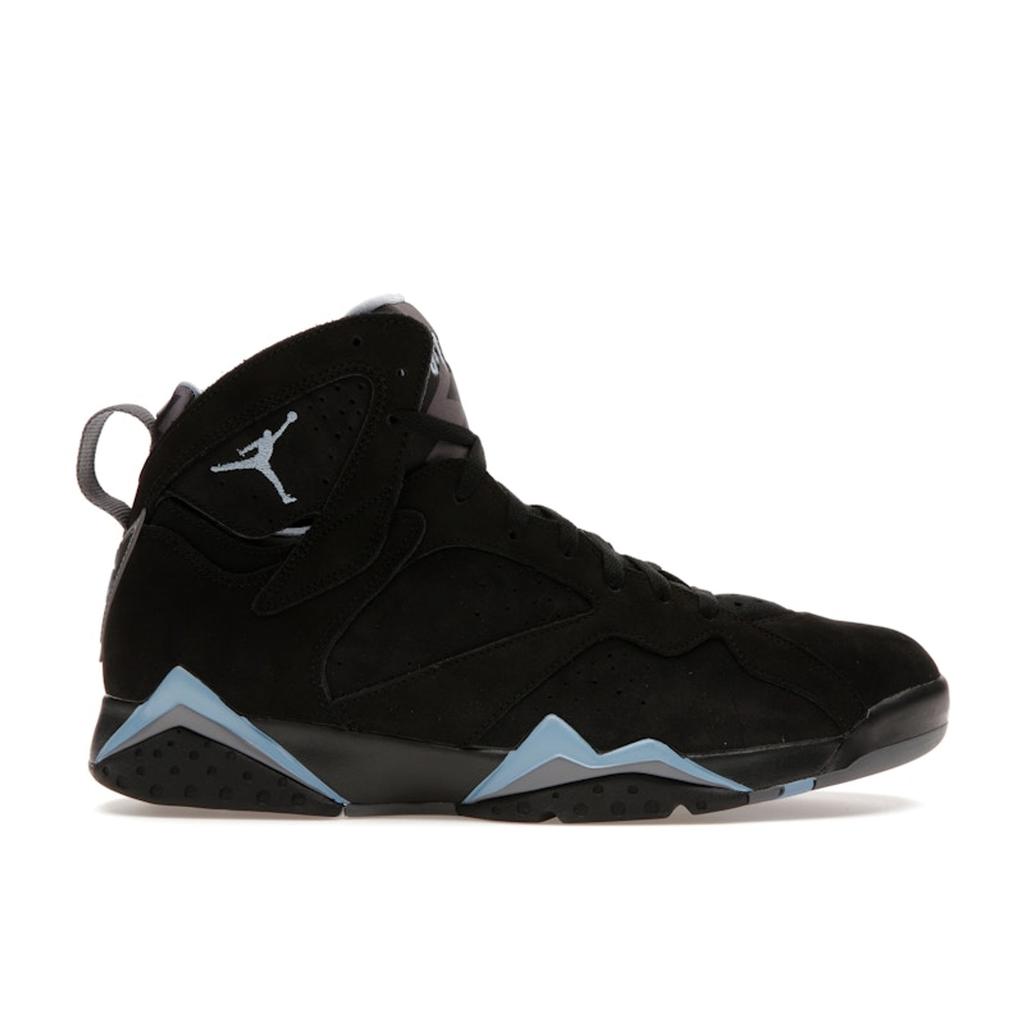 Air Jordan 7 Retro Chambray 2023 Unisex Sneakers Black Light-Graphite CU9307-004
