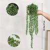 2 шт. Искусственные растения, украшение для дома, суккулентный плющ, озеленение, искусственные растения для оконного сада, праздничное украшение на стену, настенное украшение