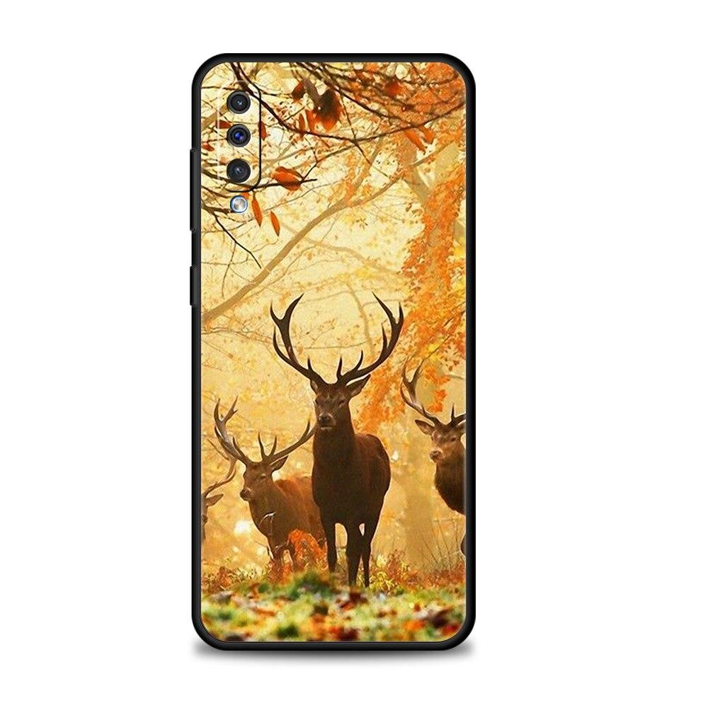 Для Samsung Note 20 Ultra 10 A20e A40 A30 A50 A10 A20s A10s A70 A10e A02 A01 A91 A03 M31 сотовый телефон камуфляж для охоты на оленей