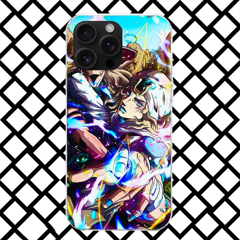 Чехол для телефона JoJo Adventure Dio Diego Brando для iPhone 17 Air 16 16E 15 14 Plus 13 Mini 12 11 Pro Max 7 8 + SE 2020 Мягкий чехол Fu