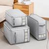 Foldable Storage Organizer Duvet Blanket  Wardrobe Sorting Bag Dustproof Clothes Organizer Quilt Storage Clothes Organizer