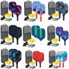 Pickleball Paddles Set, Fiberglass Surface Pickleball Set, 4 Pickleball Balls, 2 Cooling Towels, 2 Retrievers, 1 Bag, Pickle Ball Paddle for Men Women