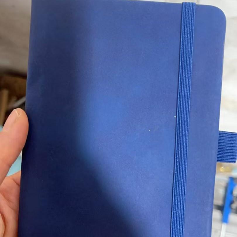 A7 Student Pocket Notebook: Elastic Closure, Portable Journal, Simple Ins Style Diary