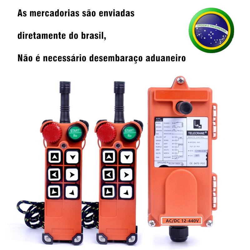F21-E1 Crane Remote Control Wireless Remote Control TELECRANE Controller 220V 380V 12-440V Switch for Hoist