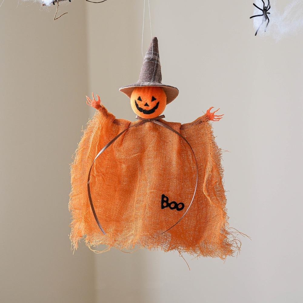 Pumpkin/Black Cat Halloween Pendant Ghost/Witches Halloween Ornament  Halloween Party Hanging