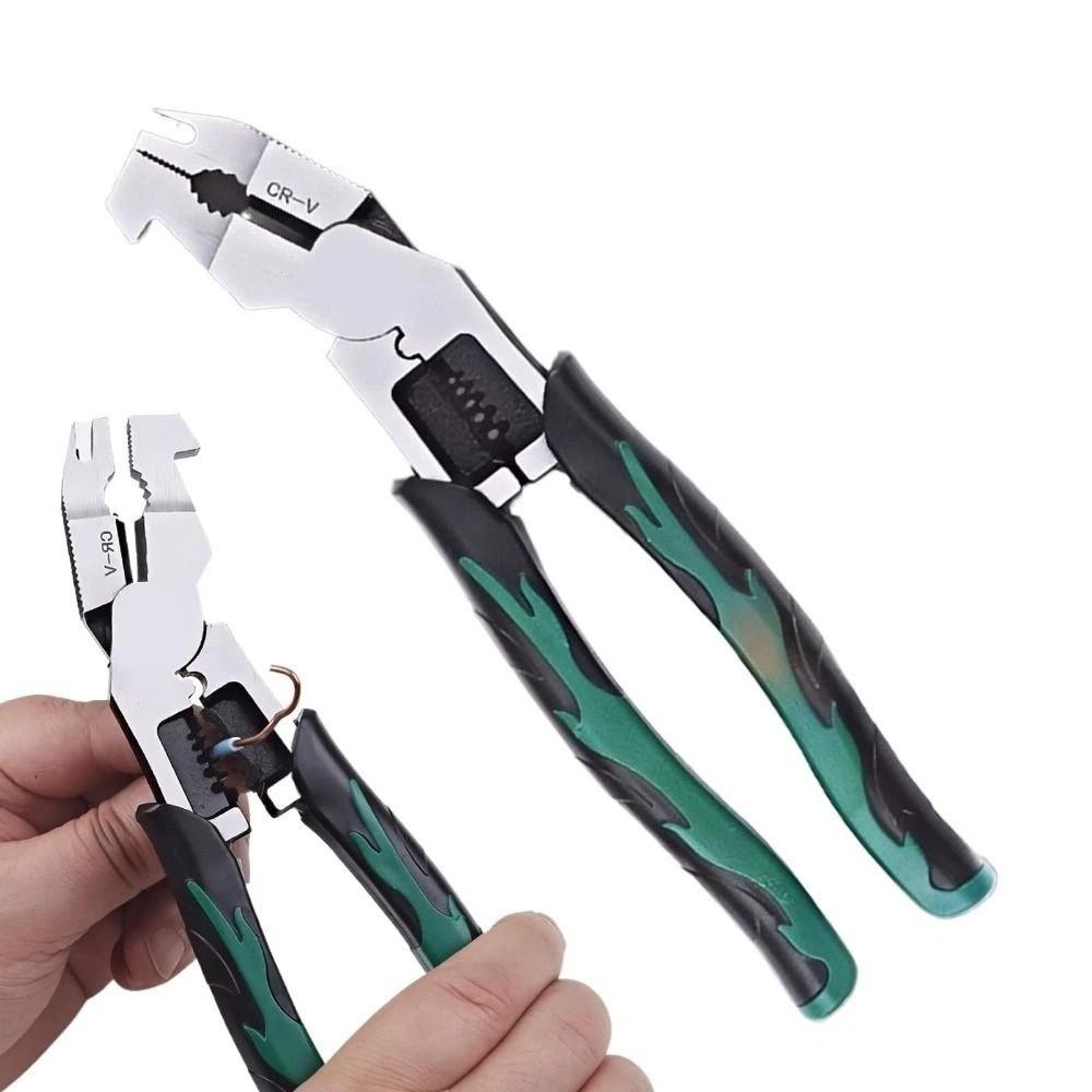 Easy Gripping Cable Cutter Heavy Duty Electrical Crimping Pliers Wire Stripper  Professional Wiring