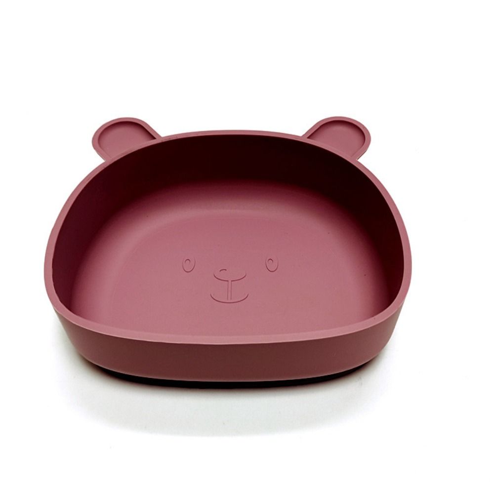 Solid Feeding Silicone Dinnerware Food Grade Silicone Baby Bowl Children Dishes  for Kids