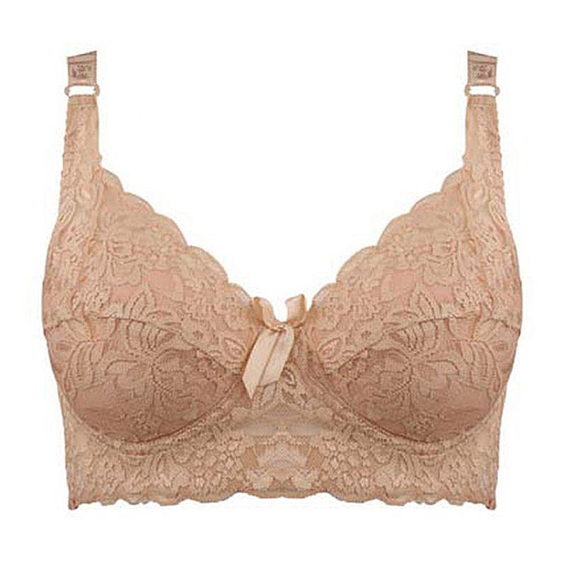 Women Lace Bra Push Up Sexy Bras for Women Big Size Ultra Thin Lingerie Intimates C D