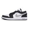 Air Jordan 1 Винтажные Баскетбольные Кроссовки Мужские Низкие Черно-Серые 553558-132(Команда59-)