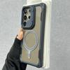 Противоударный Бронированный Военный Чехол для Magsafe для Samsung Galaxy S25 S24 Ultra Plus S25Edge Беспроводная Зарядка Жесткая Защитная Крышка
