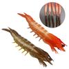 Artificial Shrimp Realistic Prawns Fake Shrimp Model Realistic Sea Life Ocean Toy Home Kitchens Cabinet Decoration Gifts