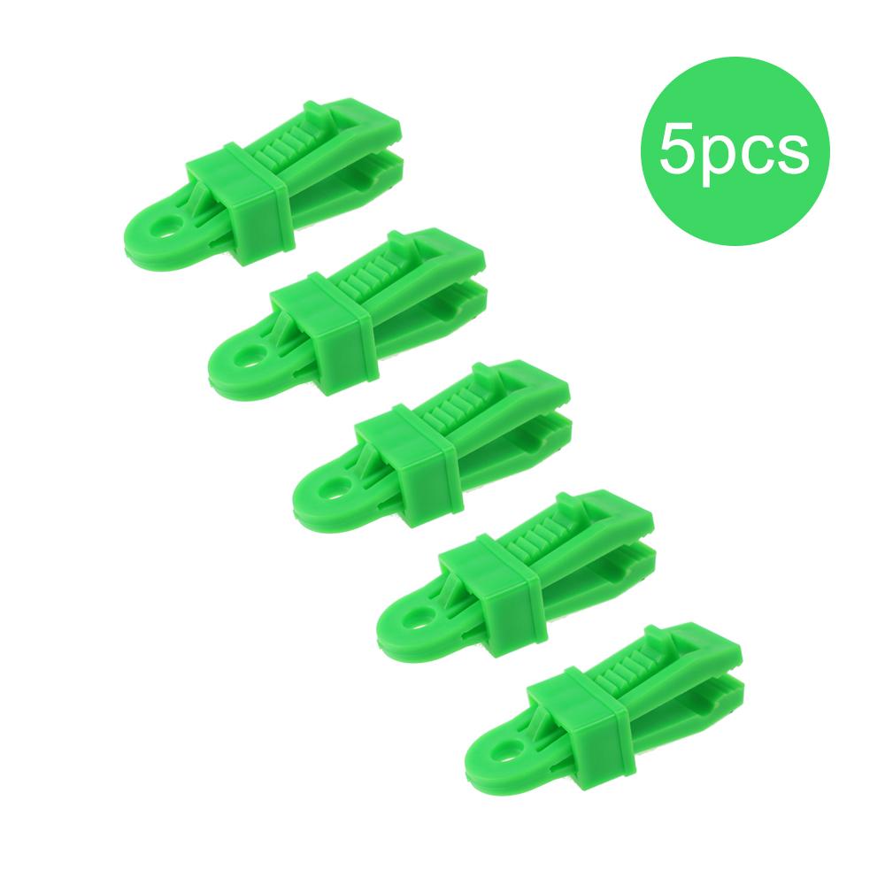 5 шт. Зажим для брезента Зажим для тента палатки Фиксация брезента Регулируемый размер Для активного отдыха Кемпинга Пешего туризма Крючок Крепление Ремень Пряжка