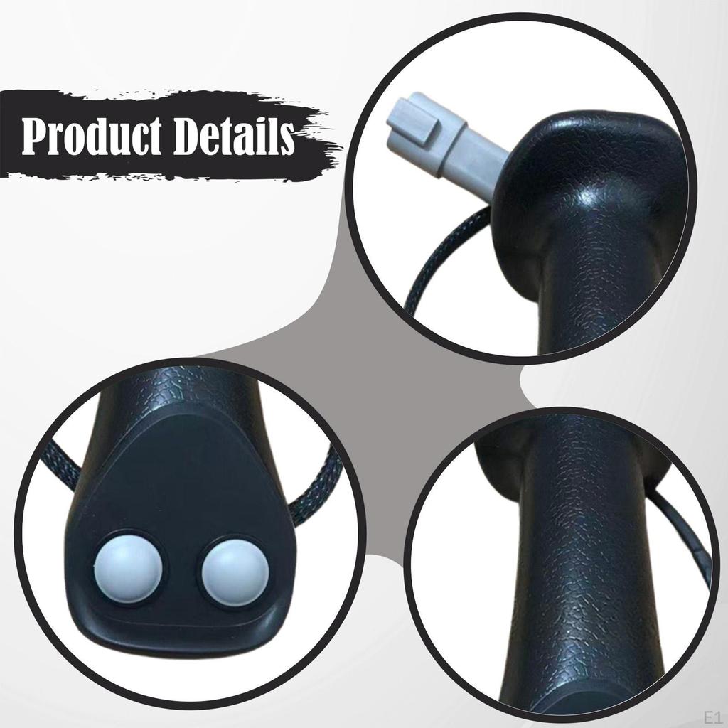 Excavator Control Lever with 2 Buttons, Easy to Mount And Comfortable, Ideal for Construction