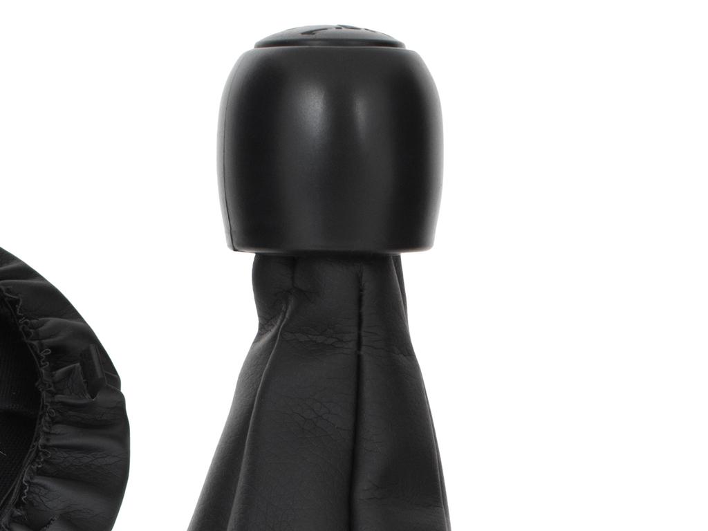 Fiat Panda II 03-12 Gear Shift Knob Black + Gaiter, 5-Speed