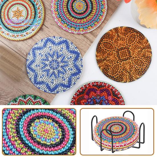 Подставка для алмазной живописи с цветочным узором, навыки рук, улучшение декоративного стола с держателем для хранения, подставки для рукоделия, рукоделие