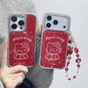 Чехол для телефона Hello Kitty с сердцем для iPhone 17/16 Pro Max/15/14