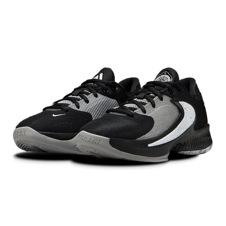 Nike Zoom Детские кроссовки Freak 4 GS Zeus Черный Светло-Дымчато-Серый Университетский Синий DQ0553-001