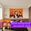 150x200cm Fashionable Printed Hanging Cloth Background Cloth Wide Room Background Decorative Cloth