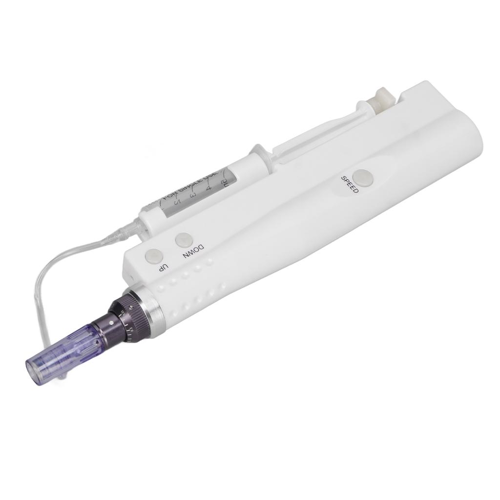 Электронная ручка с микроиглами Увлажнение кожи Уменьшение тонких морщин Улучшает дряблость Микроиглы Ручка