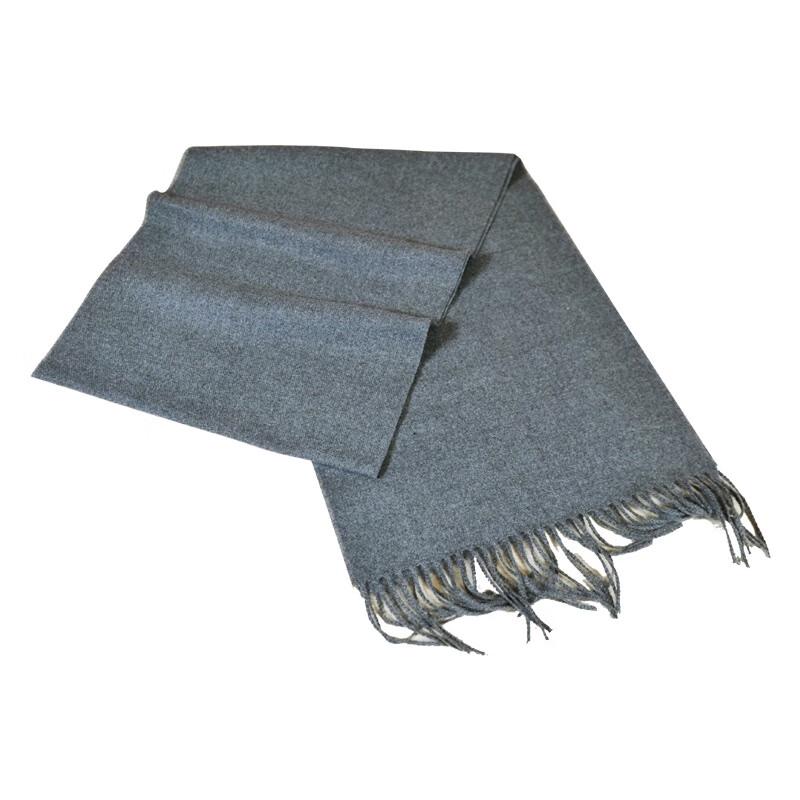 Aisiyalan Good Luck Solid Gray Scarf