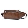 Мужская поясная сумка, кожаная поясная сумка через плечо, повседневная поясная сумка, сумка для телефона, поясная сумка, сумка на плечо, нагрудная сумка