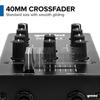 GEMINI DJ Mixer Portable 2ch Stereo Mixer MM1BT with Bluetooth Connection Function