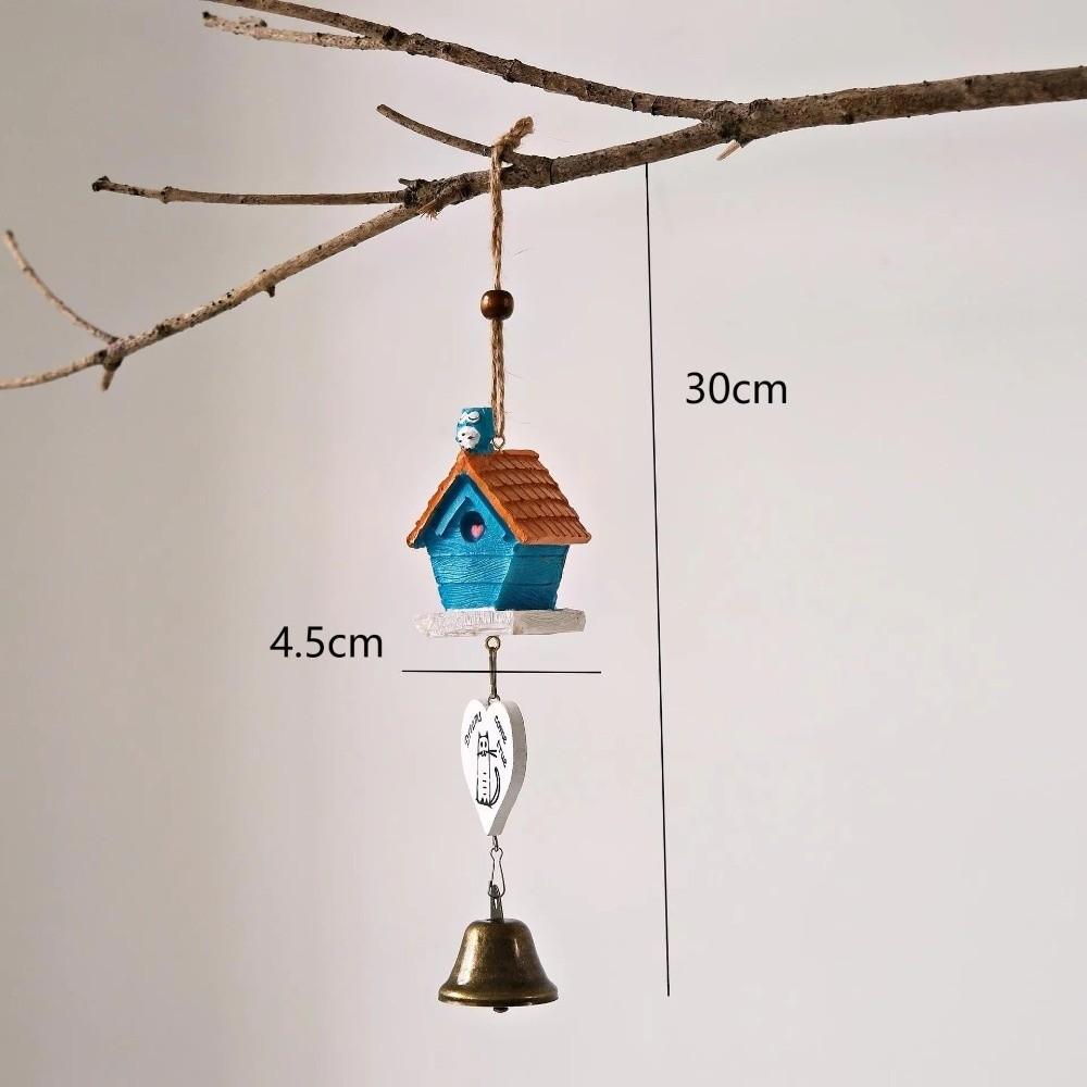 Cartoon Animal Wind Bell Resin Hanging Pendant New Wind Music Pendant Window Decor