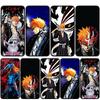 Чехол для iPhone 16 15 Xiaomi Redmi Note 14 13 12 11 Pro Max X 8 9 16e Samsung Galaxy S25 S24 S23 Moto OPPO Huawei Bleach Kurosaki Ichigo Чехол для телефона