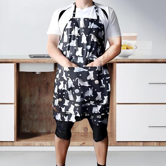 Забавный сюрприз-прикол, подарочный фартук для мужчин, регулируемые ремни, водонепроницаемый фартук для барбекю, приготовления пищи для папы, дедушки, подарка на День отца, день рождения, Рождество