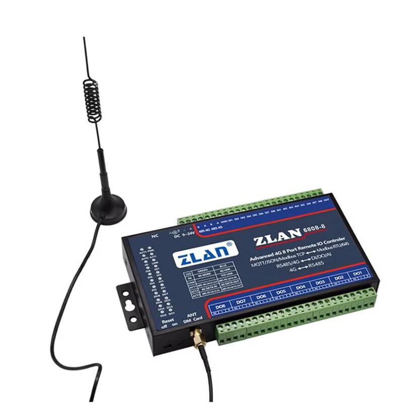 ZLAN6808-8 4G Удаленный IO Контроллер