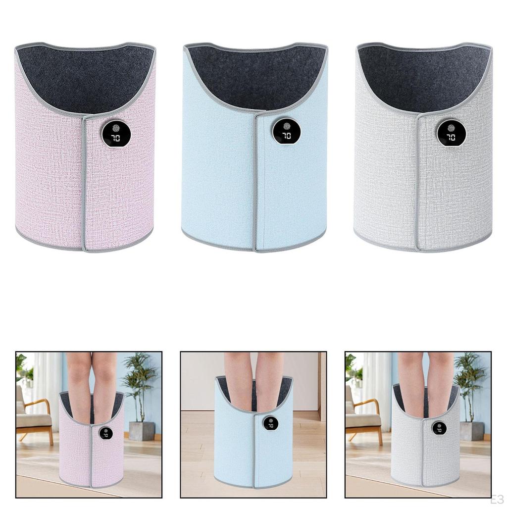 Подстольный обогреватель для ног Премиум Складной Тихий Обогреватель для Студии Дома Общежития Розовый