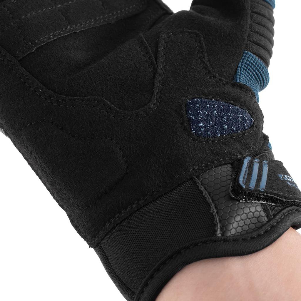 KOMINE Protective Mesh Gloves Brave Black Dark Gray L for Motorcycles GK-1833