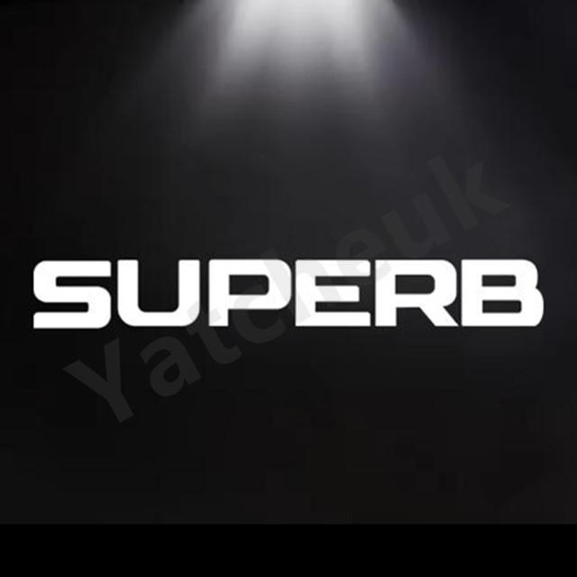 QPZF2 LED Car Door Accessories Welcome Light Compatible For Skoda Superb B8 B7 B5 B6 MK2 MK3 2 3 3U 3V 3T 2009-2021-2022-2023-2024 2X