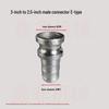 Aluminum Alloy Type C Male & Female Quick Coupler Hose Fittings with Reducing Lever