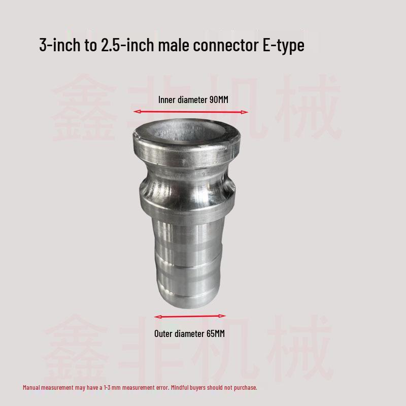 Aluminum Alloy Type C Male & Female Quick Coupler Hose Fittings with Reducing Lever