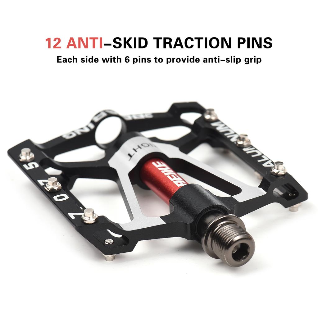 Педали для горного велосипеда Aeike, легкие алюминиевые педали для велосипеда, педали для шоссейного велосипеда MTB, платформа для велоспорта