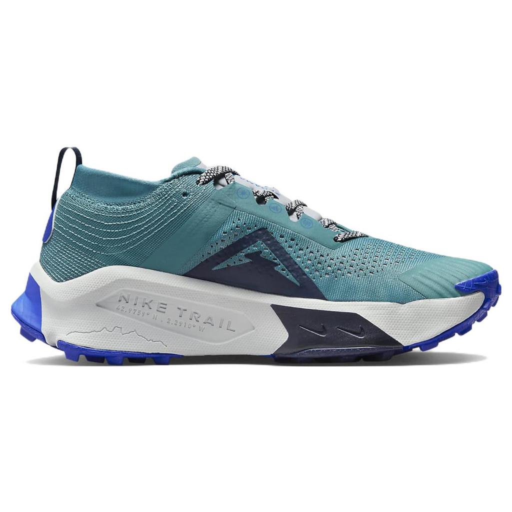 Новые Nike ZoomX Zegama Trail Минеральный бирюзовый/Голубой гонщик DH0623-301
