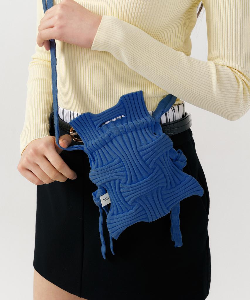 Сумка-кроссбоди Pleatsmama Mini Синяя