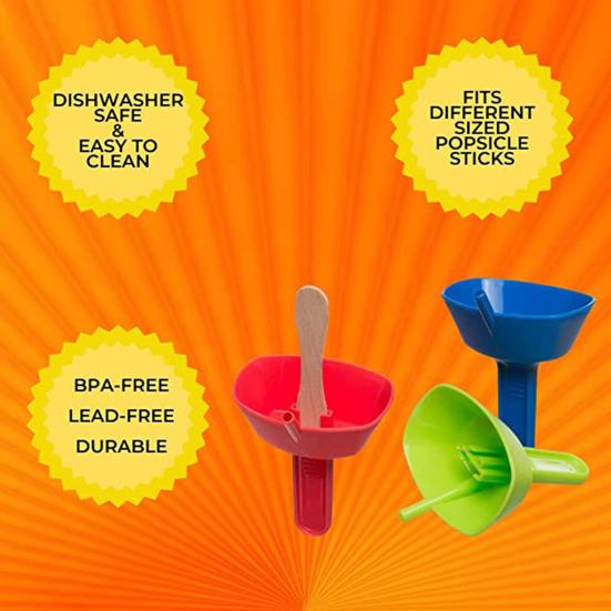 Держатель для мороженого Абсорбируемый Легко чистится Беспорядок Прочный Противокапельный режим с соломинкой Защита от грязных рук Летняя подставка для леденцов Товары для дома