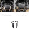 2 шт. Накладка на рулевое колесо под карбон для Honda Accord 2008-12